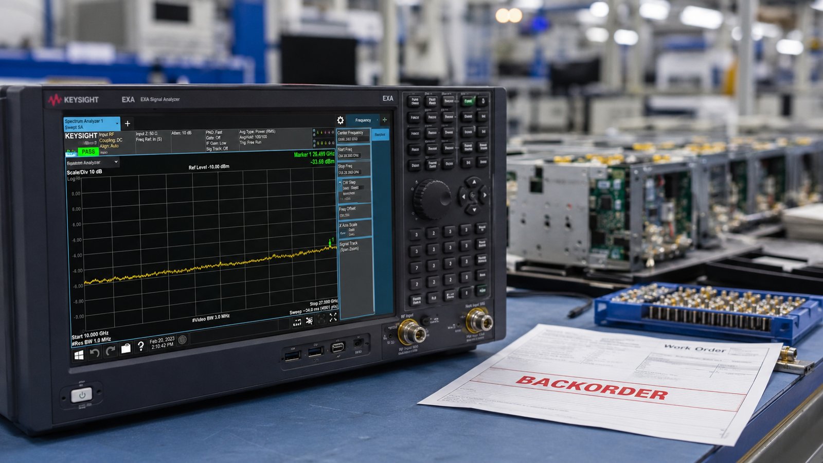 Keysight's Order Book Is Growing Faster Than Its Supply Chain Can Follow